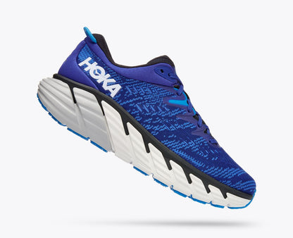 Hoka One One M Gaviota 4 scarpa running antipronazione da uomo 1123198/BBGP bluing-blue graphite