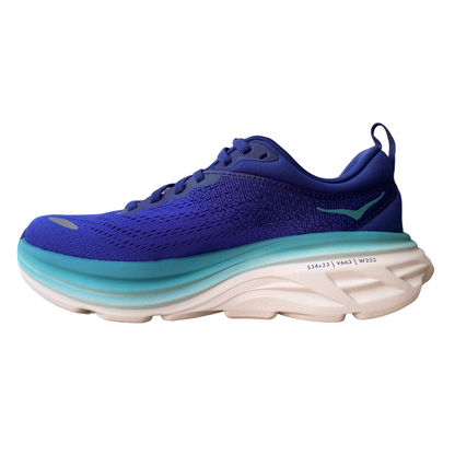 Hoka One One scarpa da corsa da donna ammortizzata Bondi 8 1127952/BBES blu scuro-blu chiaro