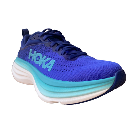 Hoka One One scarpa da corsa da donna ammortizzata Bondi 8 1127952/BBES blu scuro-blu chiaro