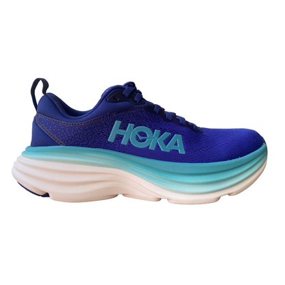Hoka One One scarpa da corsa da donna ammortizzata Bondi 8 1127952/BBES blu scuro-blu chiaro