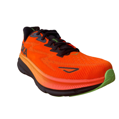 Hoka One One scarpa da corsa da uomo Clifton 9 1127895/FVOR rosso-arancio