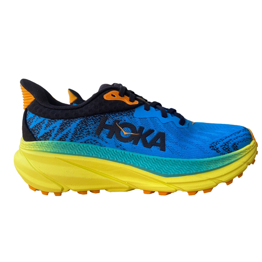 Hoka One One Challenger 7 blu-giallo